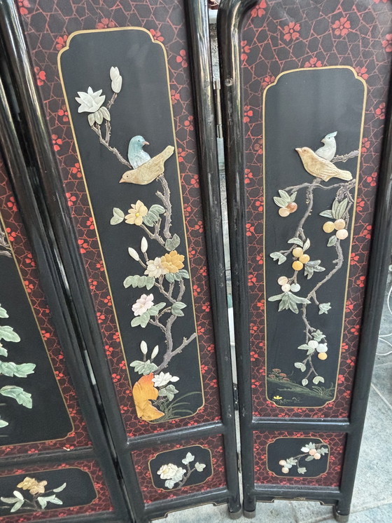 Image 1 of Chinese Inlaid Chamber Screen