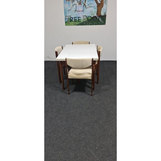 Image 1 of Vintage white dining set