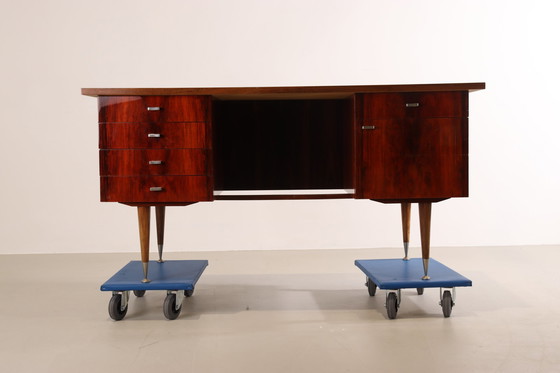 Image 1 of Midcentury Rosewood Desk