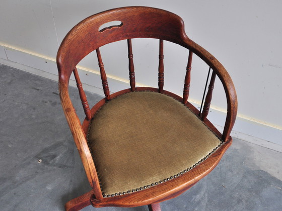 Image 1 of Antique Office Chair Heywood Brothers & Wakefield Co.