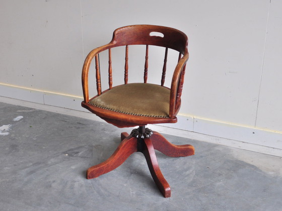 Image 1 of Antique Office Chair Heywood Brothers & Wakefield Co.