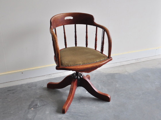 Image 1 of Antique Office Chair Heywood Brothers & Wakefield Co.