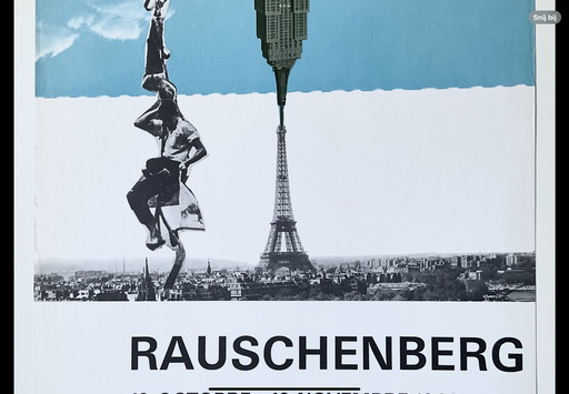 Robert Rauschenberg musea d 'art Exposition d'affiches