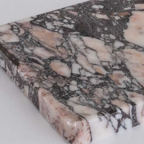 Image 1 of Vassoio quadrato in marmo vintage, Italia 1970