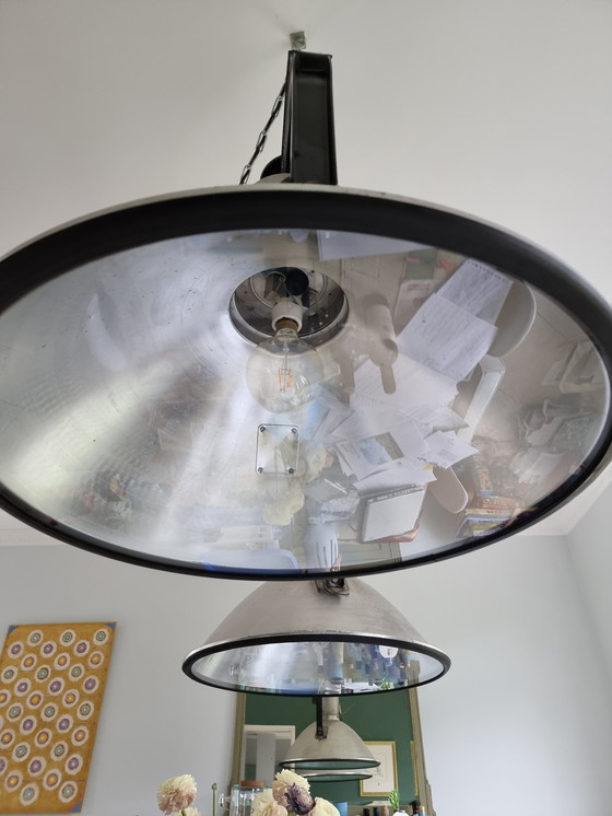 Image 1 of Large unique industrial pendant lights