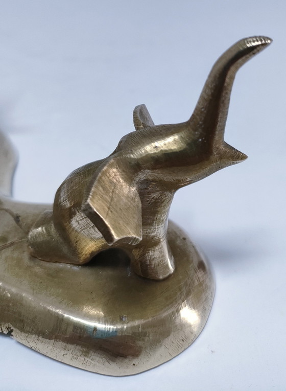 Image 1 of Brass Elephants Vintage Pocket Scoop Base