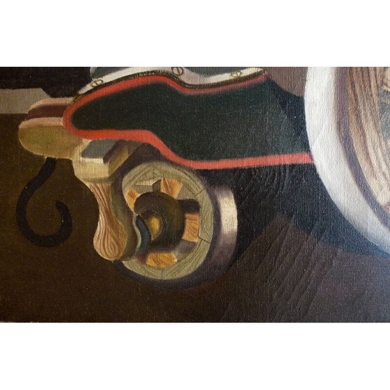 Image 1 of Vintage oil painting on canvas, Géa Augsbourg Switzerland 1932