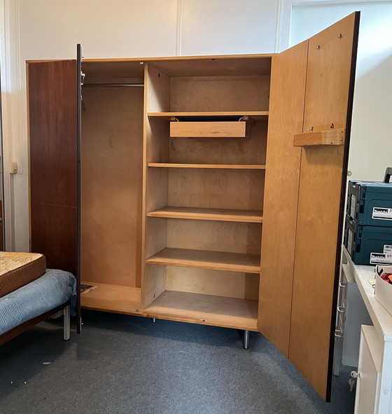 Image 1 of Pastoe closet 1950s teak and birch