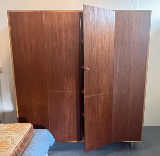 Image 1 of Armoire Pastoe 1950 teck et bouleau