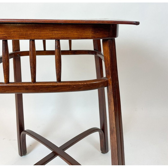 Image 1 of Vintage pedestal table by Jacob and Josef Kohn for Gustav Siegel