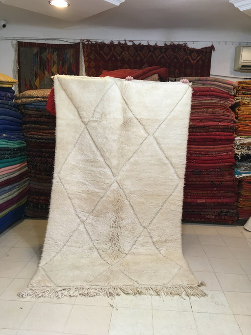 Beni Ouarain Berber Carpet 225 X 140 Cm