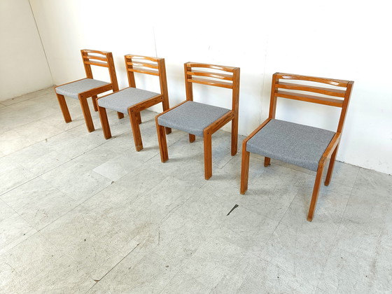 Image 1 of 4x chaises de salle à manger SG 1200 de Cees Braakman