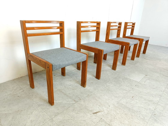 Image 1 of 4x chaises de salle à manger SG 1200 de Cees Braakman