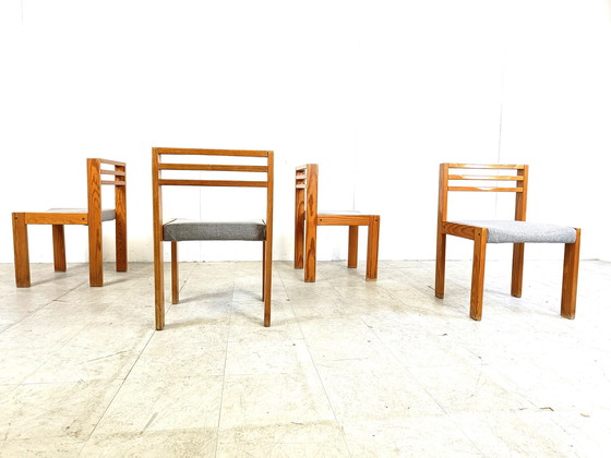 Image 1 of 4x chaises de salle à manger SG 1200 de Cees Braakman