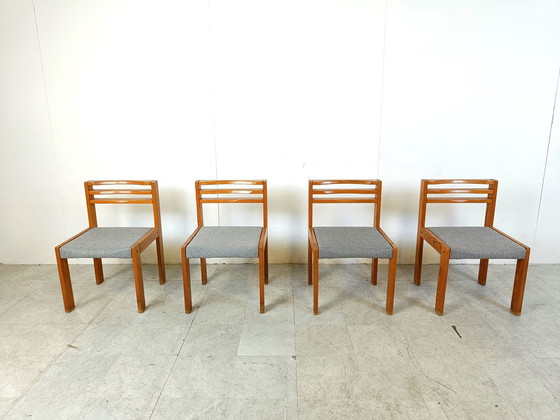 Image 1 of 4x SG 1200 dining chairs by Cees Braakman