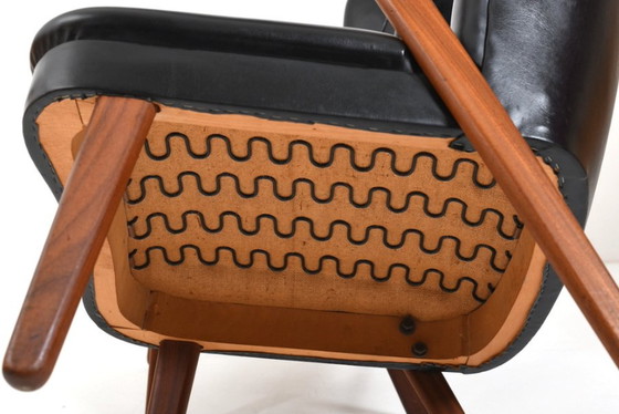 Image 1 of Poltrone danesi in teak, anni '50, set di 2