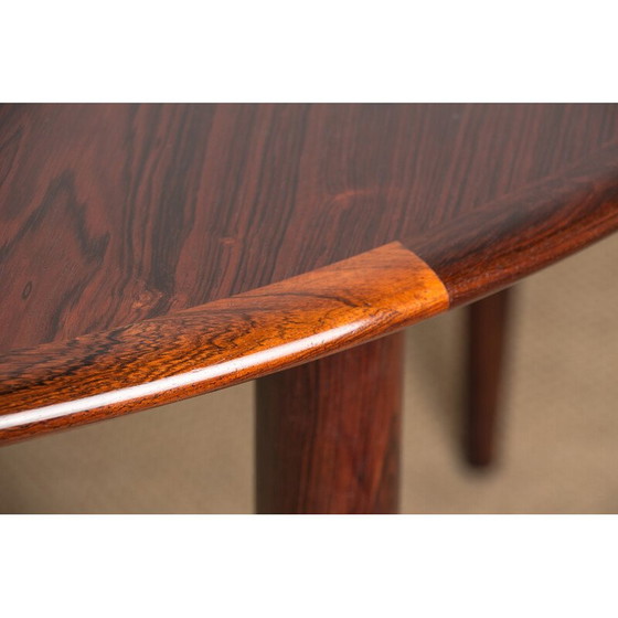 Image 1 of Vintage rosewood table model 55 by Arne Vodder for Sibast, Denmark 1958