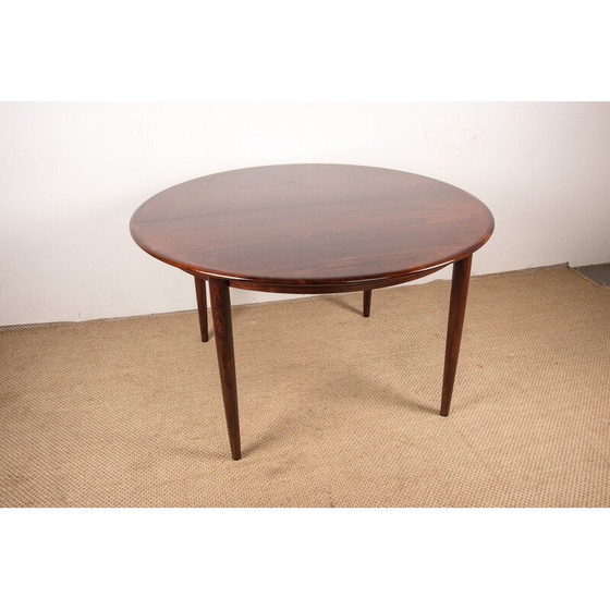Image 1 of Vintage rosewood table model 55 by Arne Vodder for Sibast, Denmark 1958