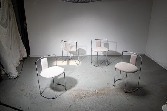 Image 1 of Set of 4 Gaja chairs designed by Kazuhide Takahama for Cassina