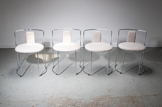 Image 1 of Set of 4 Gaja chairs designed by Kazuhide Takahama for Cassina