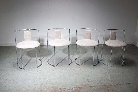 Image 1 of Set of 4 Gaja chairs designed by Kazuhide Takahama for Cassina