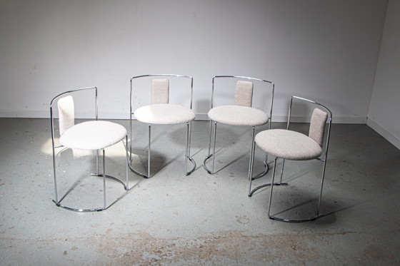 Image 1 of Set of 4 Gaja chairs designed by Kazuhide Takahama for Cassina