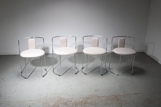 Image 1 of Set of 4 Gaja chairs designed by Kazuhide Takahama for Cassina