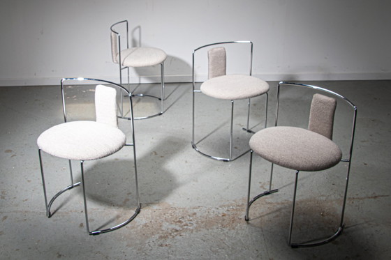 Image 1 of Set of 4 Gaja chairs designed by Kazuhide Takahama for Cassina