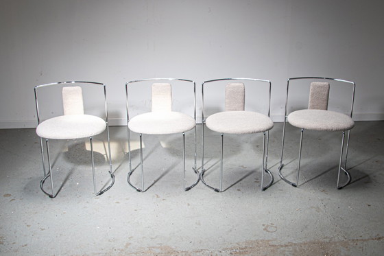 Image 1 of Set of 4 Gaja chairs designed by Kazuhide Takahama for Cassina