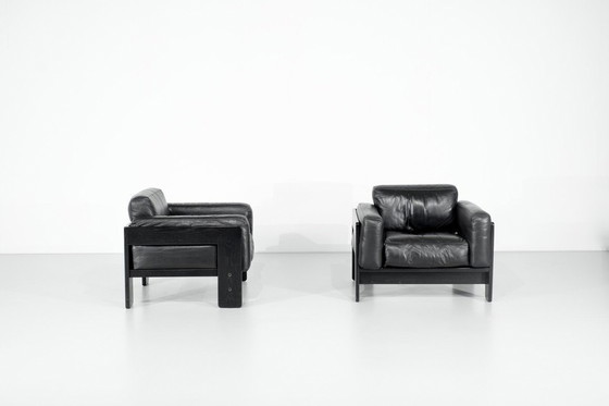 Image 1 of Pair Of "Bastiano" By Tobia Scarpa & Afra Scarpa For Gavina, Italy.