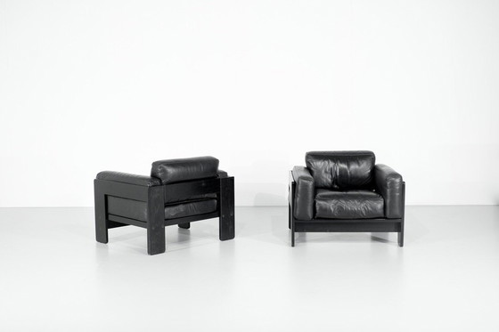 Image 1 of Pair Of "Bastiano" By Tobia Scarpa & Afra Scarpa For Gavina, Italy.