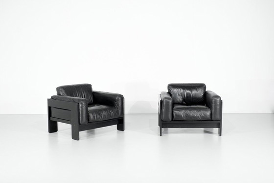 Image 1 of Pair Of "Bastiano" By Tobia Scarpa & Afra Scarpa For Gavina, Italy.