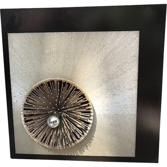 Image 1 of Vintage wall light and sculpture "Radiale" by Otello Ciulinni, 1975s