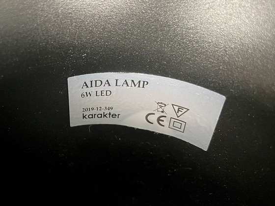 Image 1 of Character Copenhagen table lamp Aida design Angelo Mangiarotti