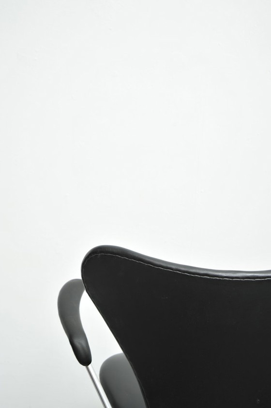 Image 1 of Arne Jacobsen Model 3217 Swivel Desk Chair 1950s