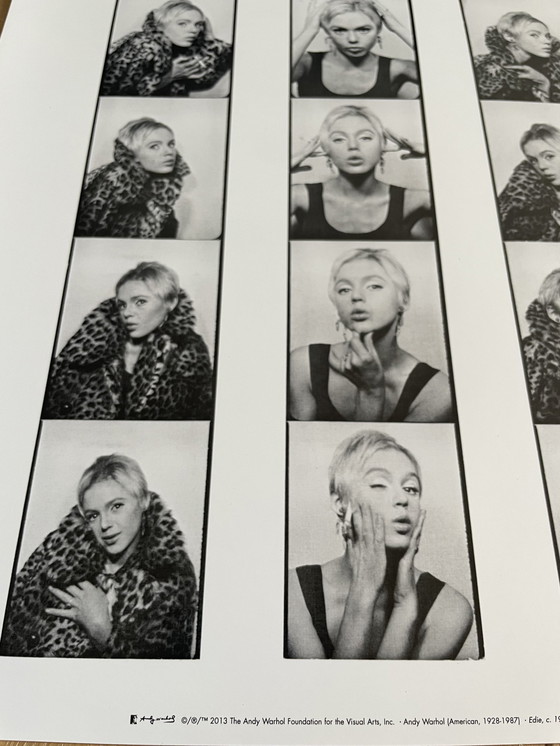 Image 1 of Andy Warhol ( 1928-1987), Edie, c. 1966, Copyright 2013 The Andy Warhol Foundation for Visual Arts, Inc., Printed in the U.K.