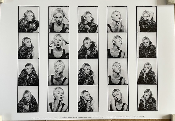 Image 1 of Andy Warhol ( 1928-1987), Edie, c. 1966, Copyright 2013 The Andy Warhol Foundation for Visual Arts, Inc., Printed in the U.K.