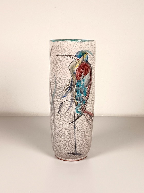 Image 1 of Vase with herons