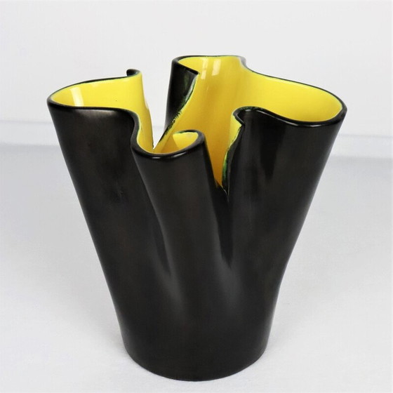 Image 1 of Vaso a fazzoletto vintage di Vallauris, 1950