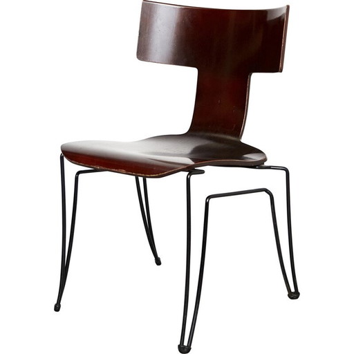 Set of vintage "Anziano" chairs by John Hutton for Donghia, 1989