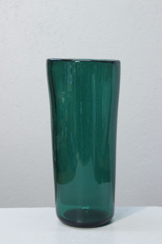 Image 1 of Arne Jon Jutrem & Hadeland Norway - Large Vase Greenland Series Norway 1950S