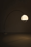 Lampada ad arco estensibile vintage