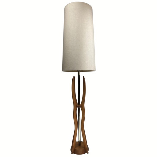 1960S Large Italian Free-Form Table Lamp