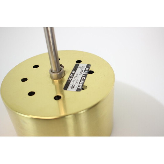 Image 1 of Lampadario in vetro di metà secolo di Kamenicky Senov, Cecoslovacchia, anni '70