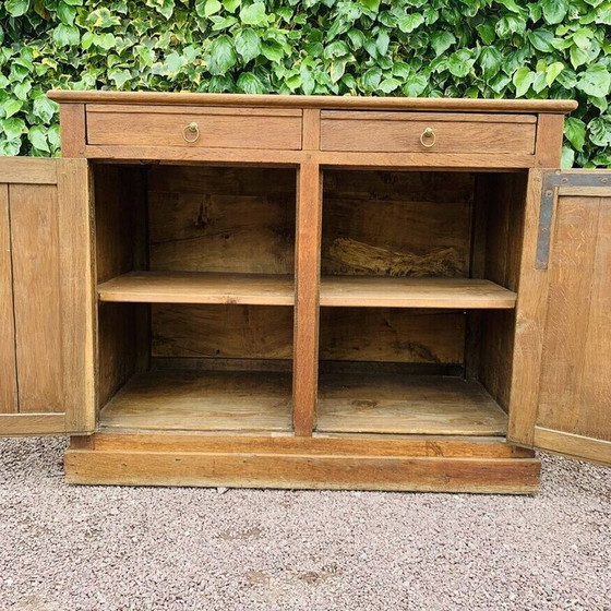 Image 1 of Vintage wooden chest of drawers with 3 drawers