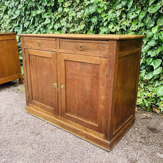 Image 1 of Vintage wooden chest of drawers with 3 drawers