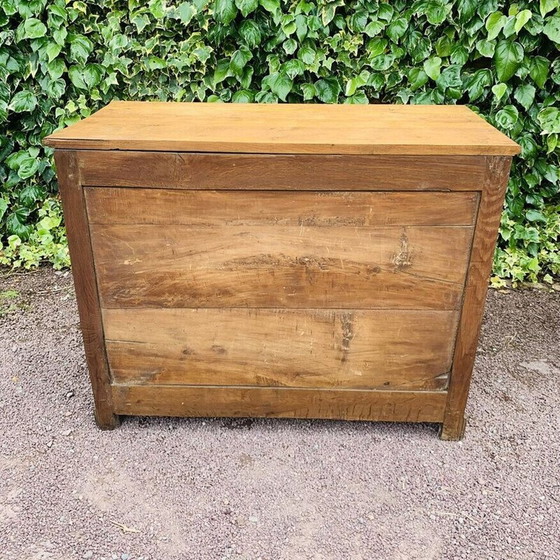 Image 1 of Vintage wooden chest of drawers with 3 drawers