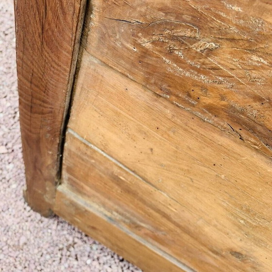 Image 1 of Vintage wooden chest of drawers with 3 drawers