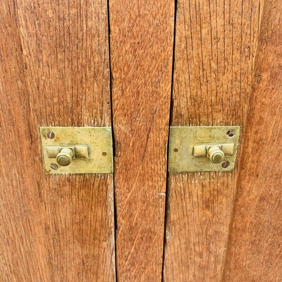 Image 1 of Vintage wooden chest of drawers with 3 drawers