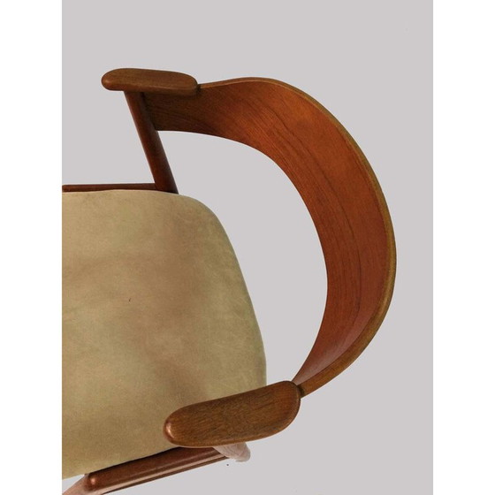 Image 1 of Set of 6 vintage Teak Dining Chairs Known 32, Danish 1960s